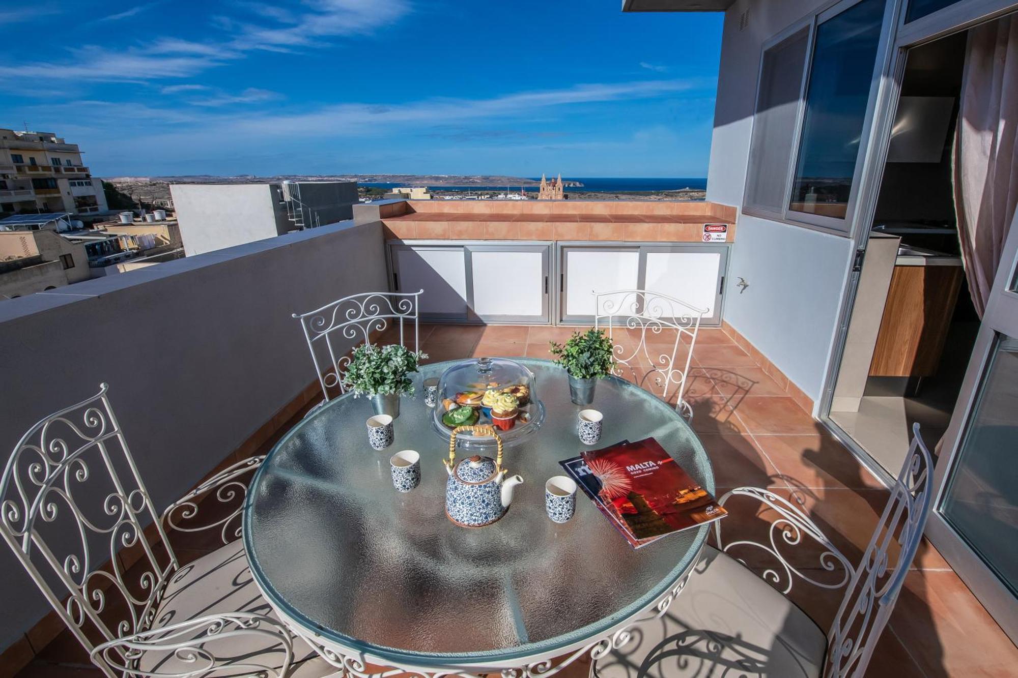 Apartament Francis Flats Modern Penthouse Mellieħa Zewnętrze zdjęcie